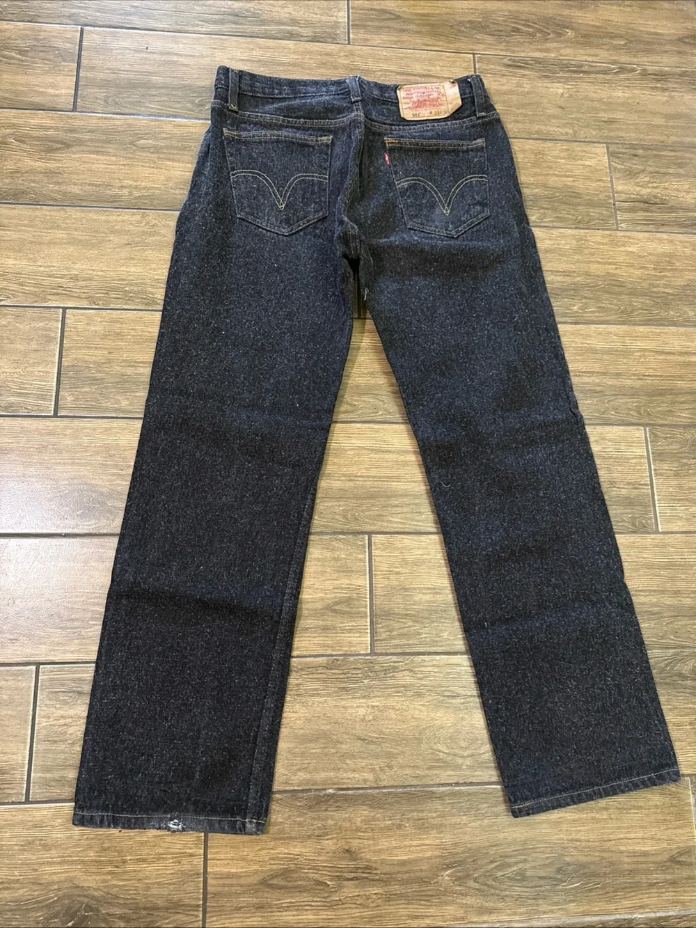 VTG Levis 501 Jeans Mens Black  Straight 33X30 90s